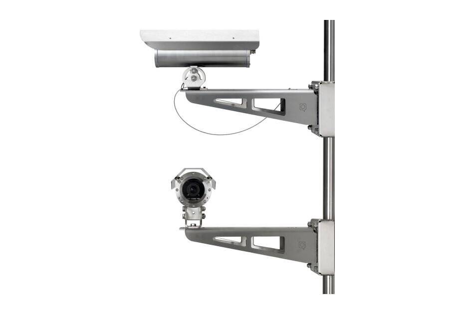 RoughCam IPQ1656 T10-VA2.3.K3.BOR2-N.H-005.N-P, Netzwerkkamera im Edelstahlgehäuse, 2688x1512, 2,4x optischer Zoom, ink