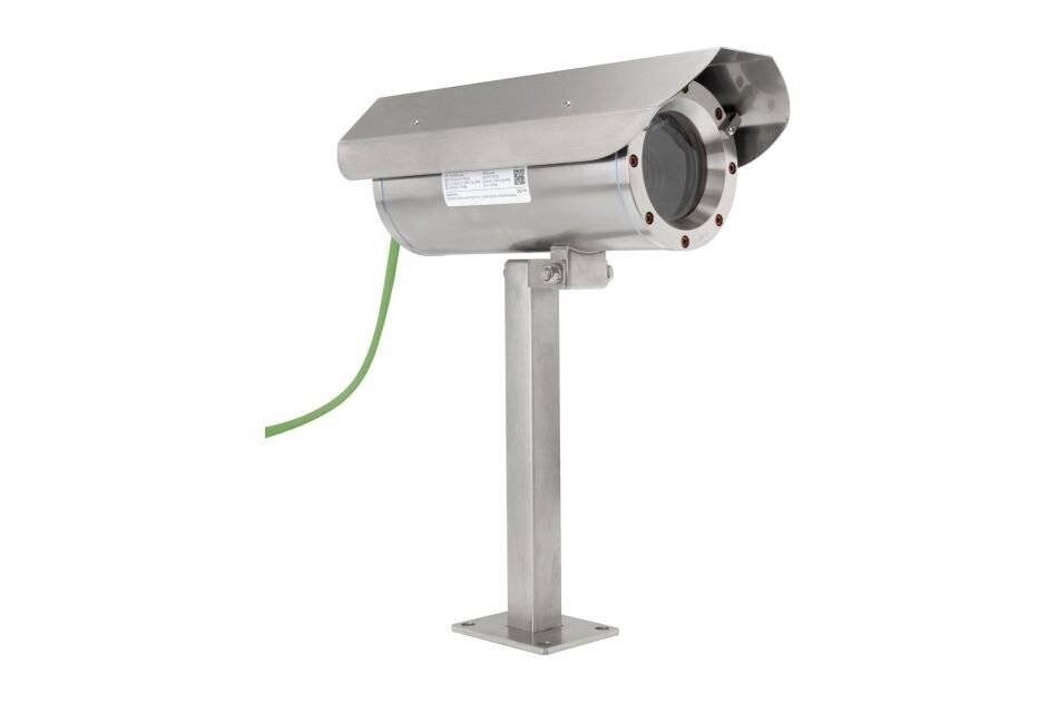 SAMCON RoughCam IPQ1715 T10-VA2.2.K1.BOR-L.N-005.N-P, Netzwerkkamera im Edelstahlgehäuse, 1080p, 21x optischer Motor-Zo