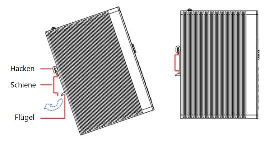 Dahua - IS4210-8GT-120 - Switch - 8 PoE-GB - 2 SFP, - 10 Port Gigabit Switch - 8x PoE Port 10/100/1000 Mbps - 2x SFP Po