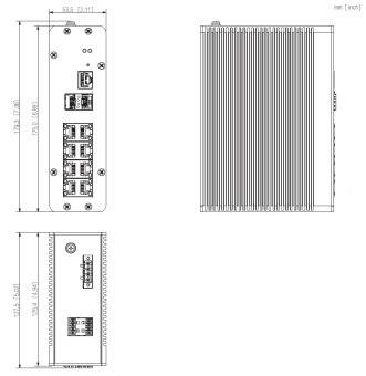 Dahua - IS4210-8GT-120 - Switch - 8 PoE-GB - 2 SFP, - 10 Port Gigabit Switch - 8x PoE Port 10/100/1000 Mbps - 2x SFP Po