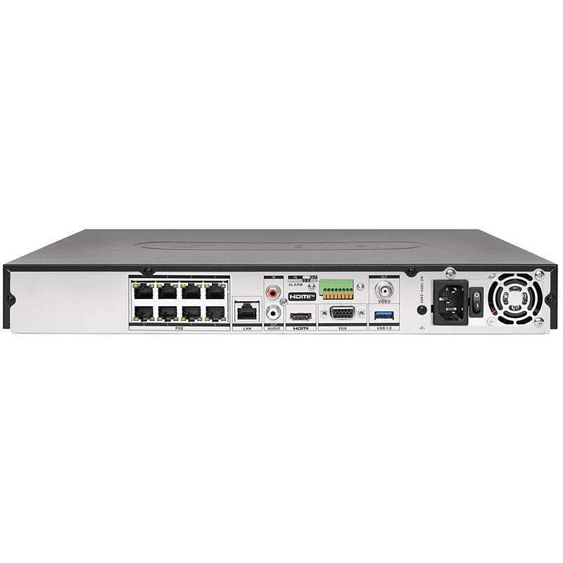 ABUS NVR10021P 8-Kanal NVR 2160p 4K PoE, NVR(4K Ultra HD max. Bildauflösung) | Features:mit PoE-Switch (Stromversorgung