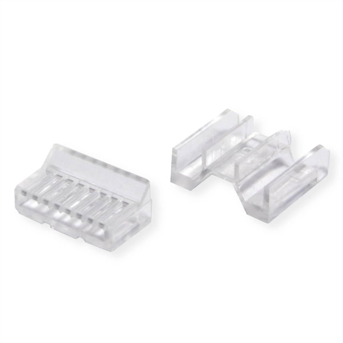 ROLINE RJ-45 Modular Plug geschirmt Cat.6A (Class EA), für Massiv-/Litzendraht, 10 St.