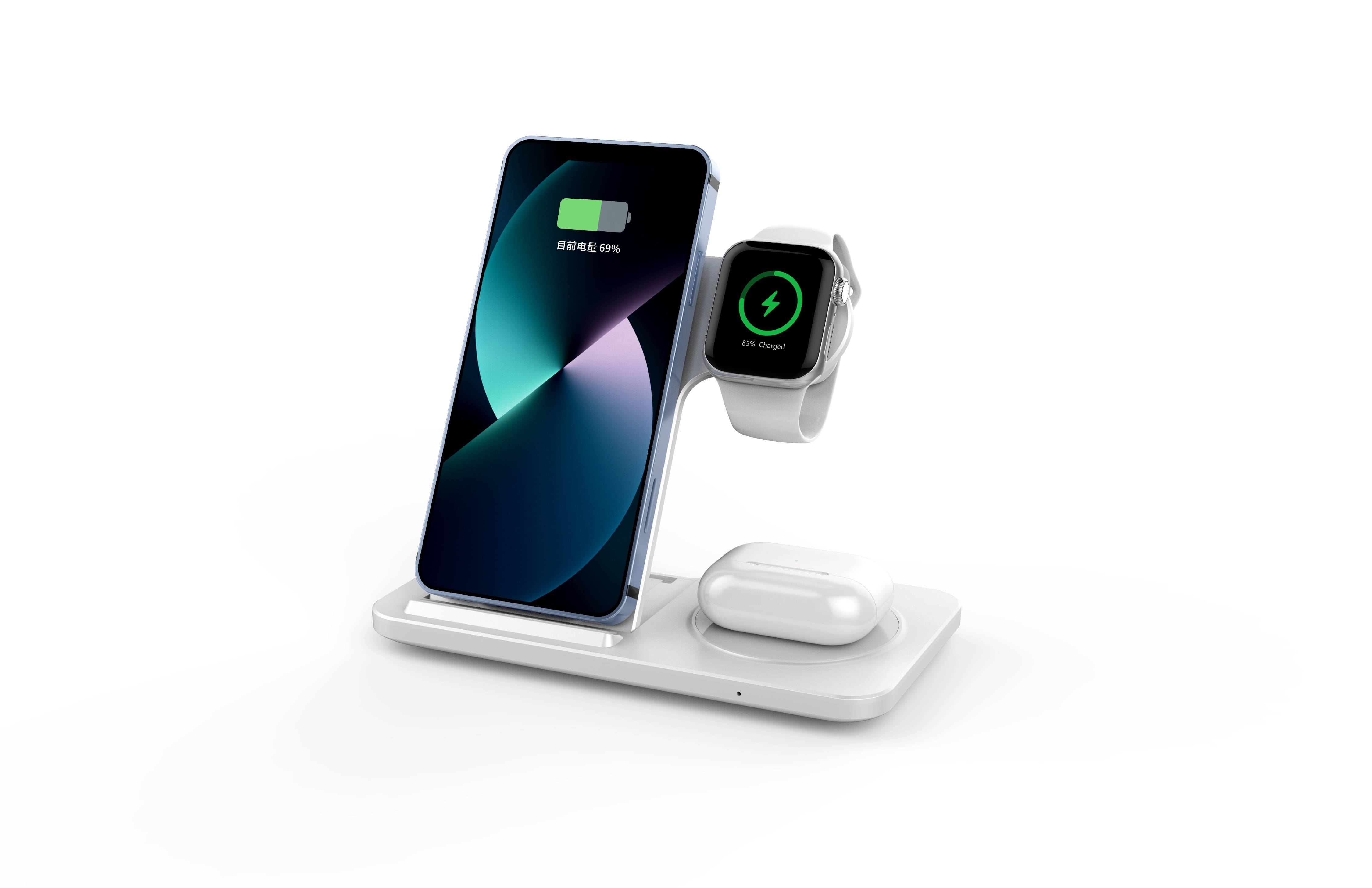 ENGELMANN 3-in-1 Induktive Ladestation