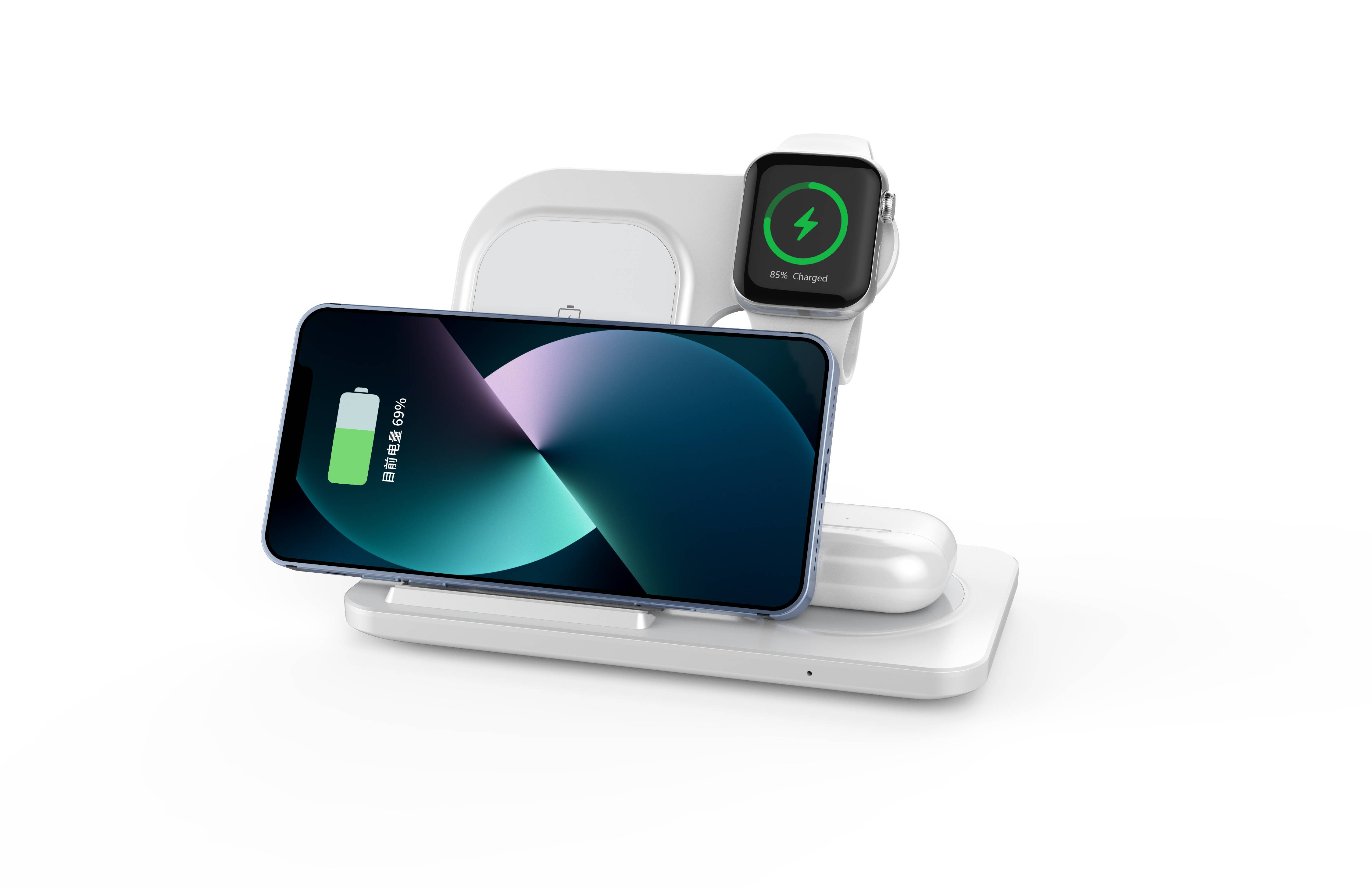 ENGELMANN 3-in-1 Induktive Ladestation