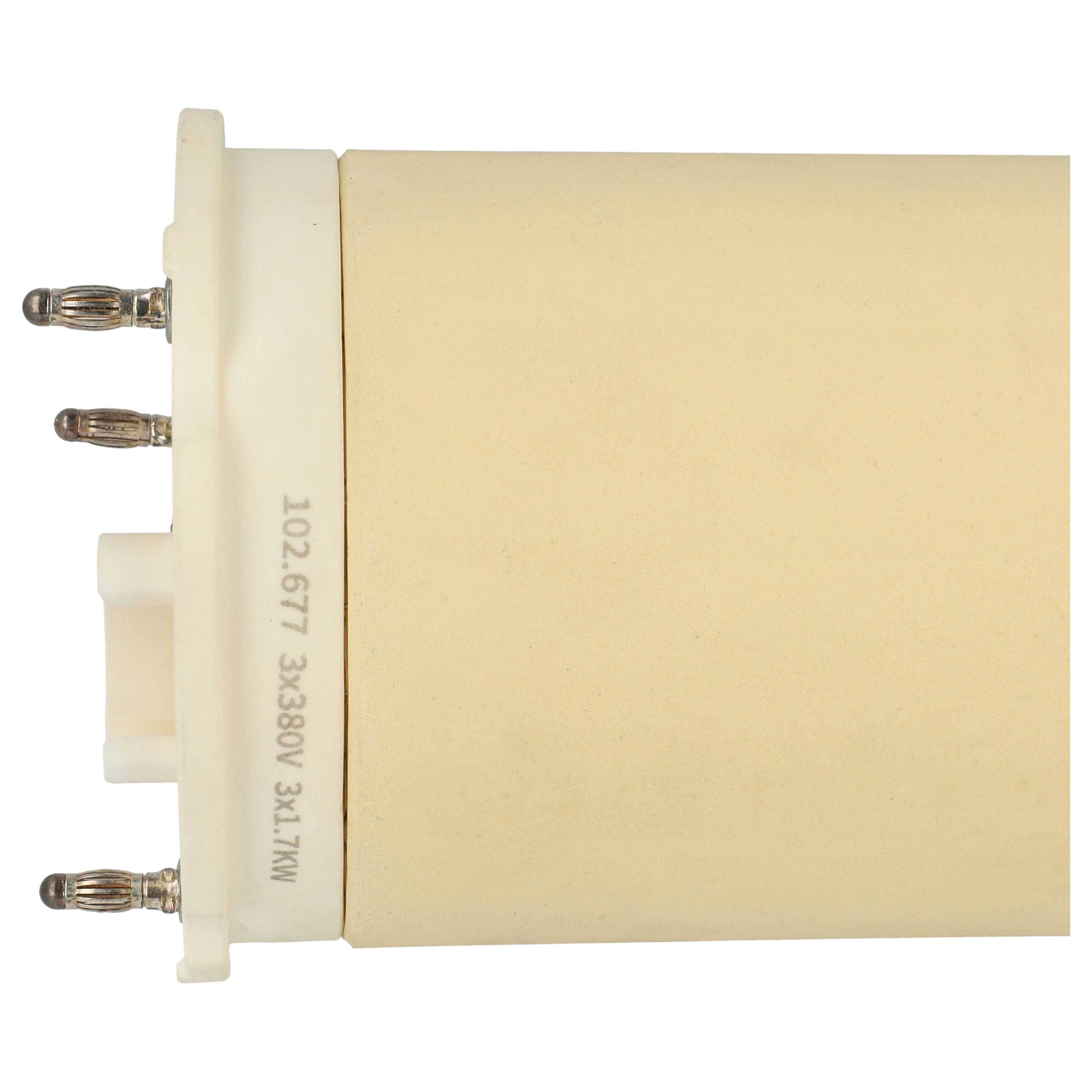 vhbw Heizelement Ersatz für Leister 102.677 für Heißluftschweißpistole - 5100 - 8000 W, Keramik Heizkern, 8,45 x 13,15 cm