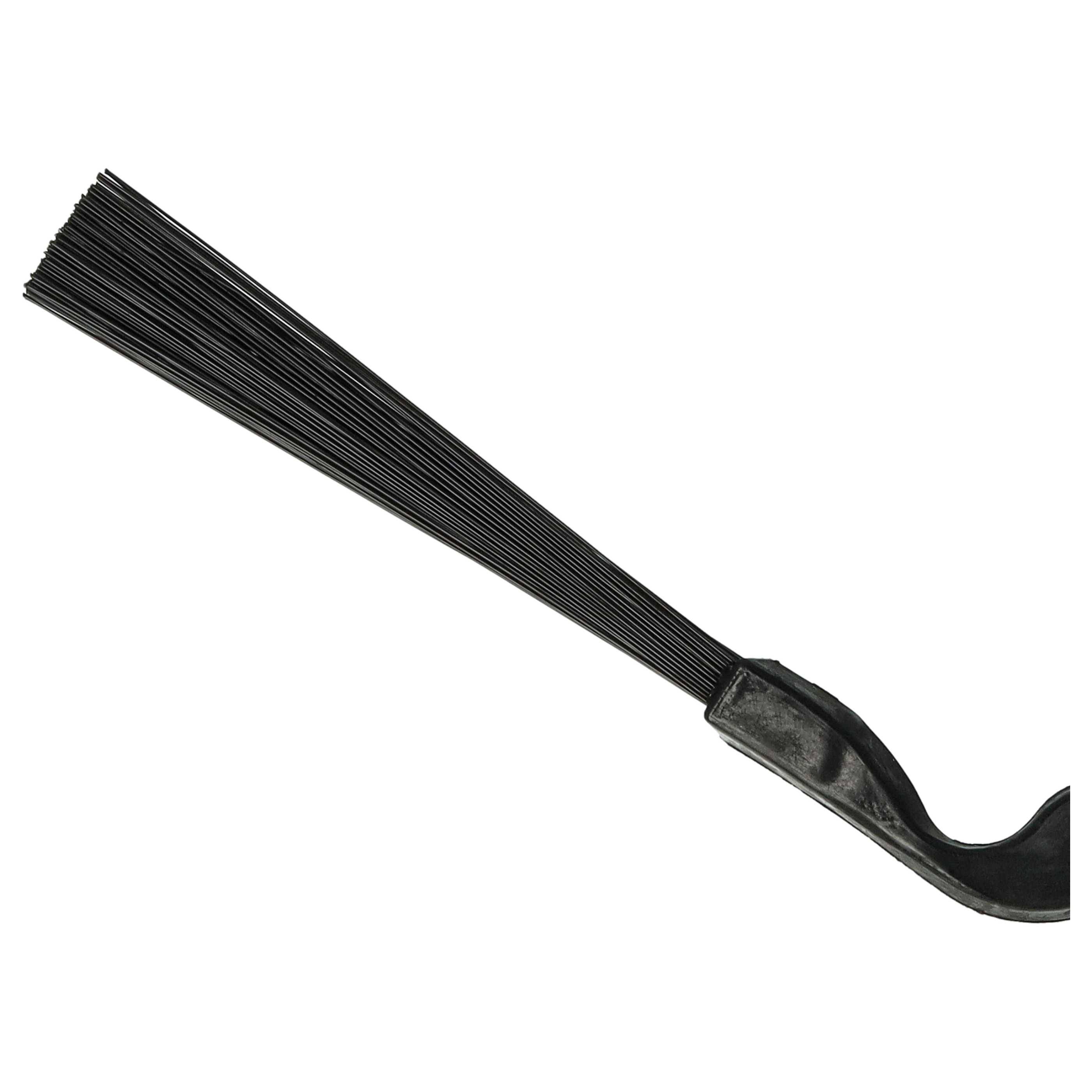 vhbw 4x Seitenbürste Ersatz für Miele 9724010, RX1-SB, RX-SB2 für Saugroboter - Reinigungsbürsten Set, links/rechts, schwarz