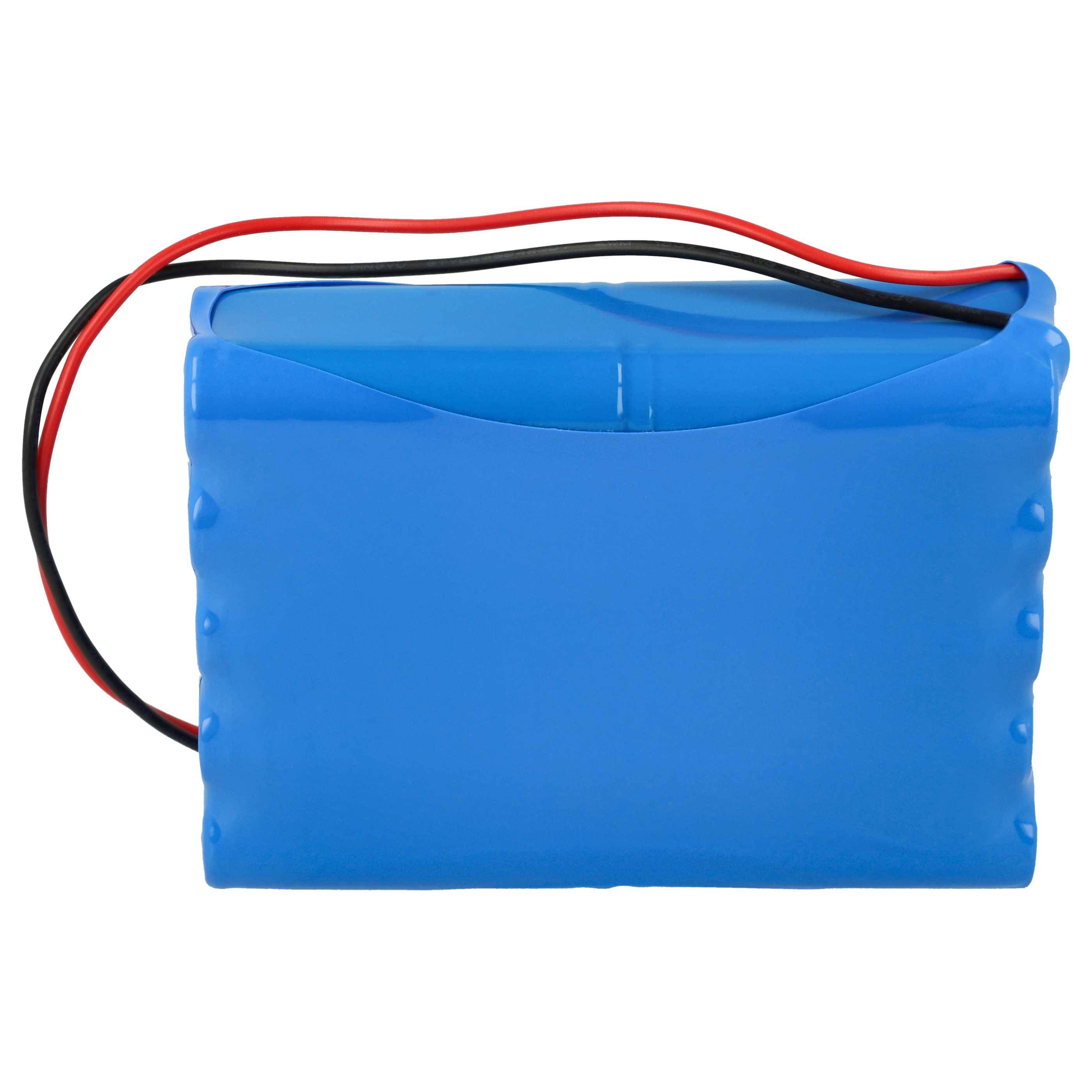 vhbw 2x Akku Ersatz für Geze 25020, 106863, 20KR15/48, 80100404, 4894128192794, 51526 für elektrische Schiebetür (0,9 Ah, 24 V, NiMH)