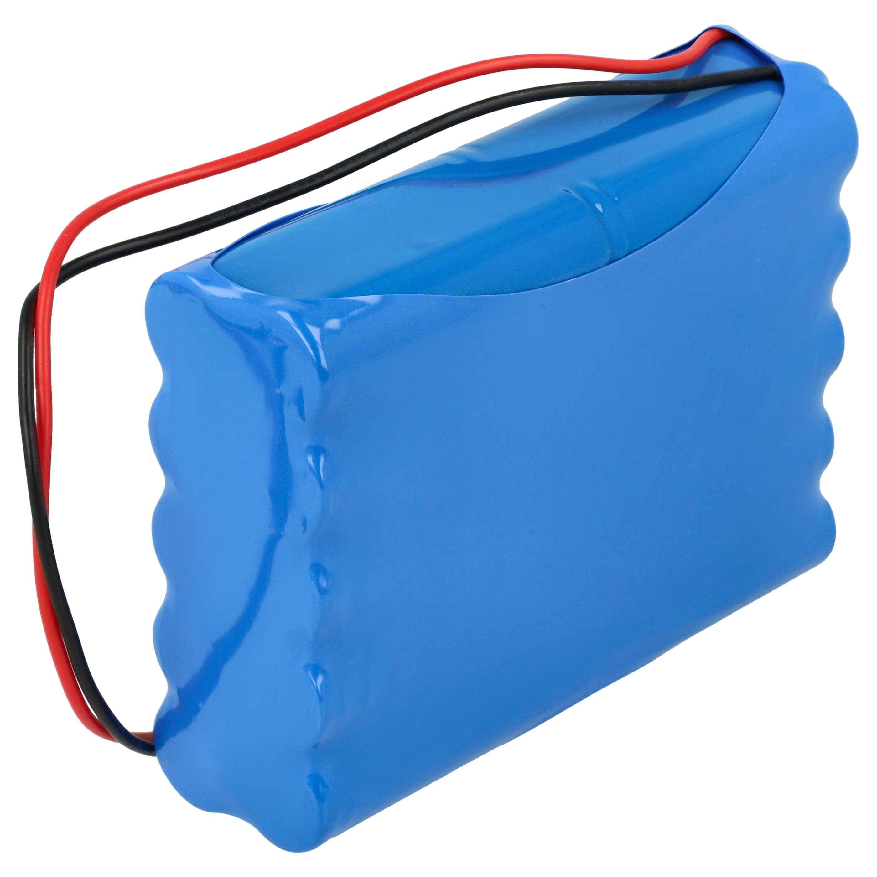 vhbw 2x Akku Ersatz für Geze 25020, 106863, 20KR15/48, 80100404, 4894128192794, 51526 für elektrische Schiebetür (0,9 Ah, 24 V, NiMH)