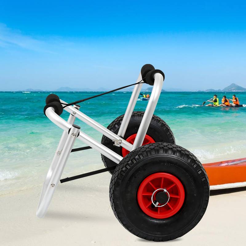Kajakwagen Kanuwagen Surfwagen Aluminium Kajak Kanu Bootstrailer Alu 1pcs