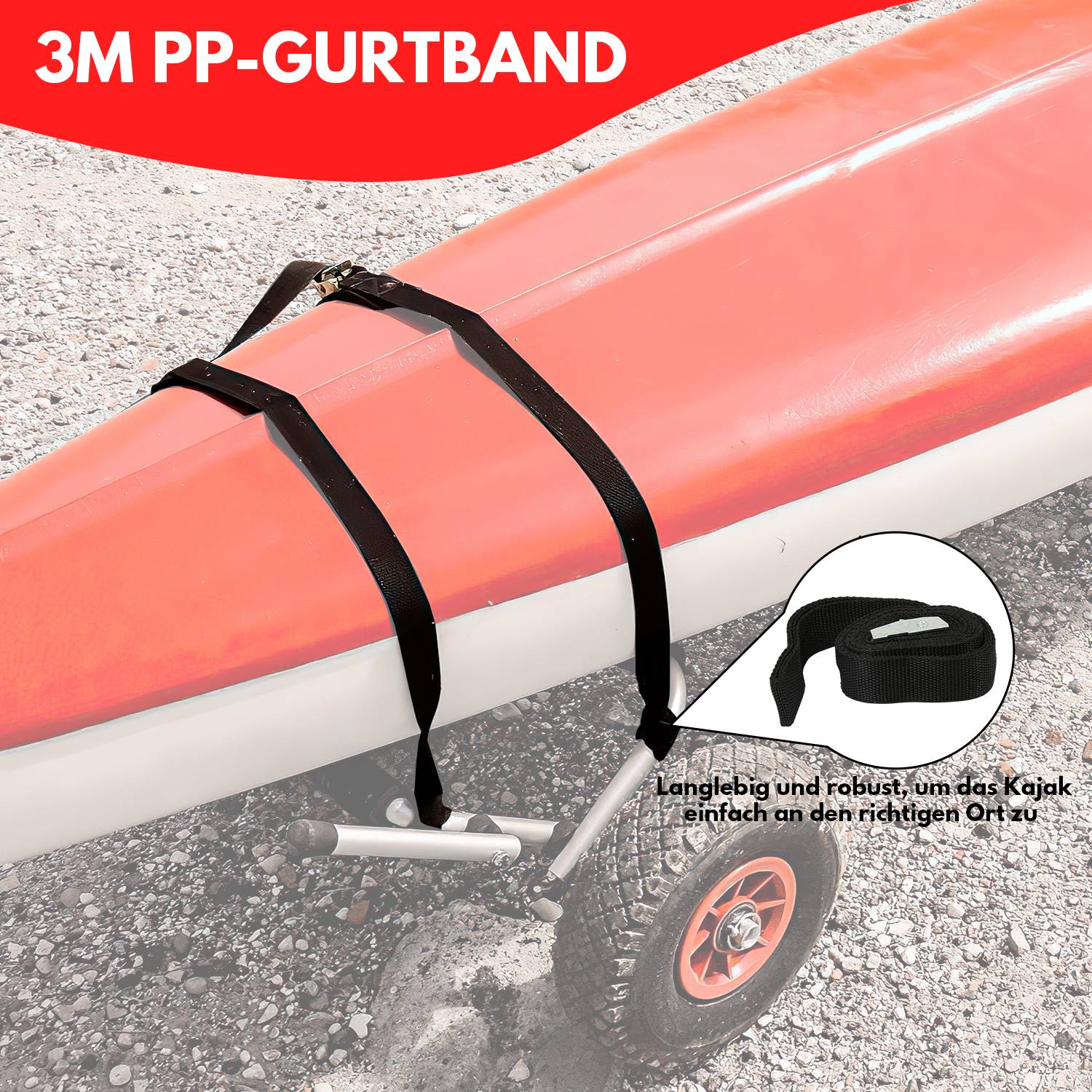 Kajakwagen Kanuwagen Surfwagen Aluminium Kajak Kanu Bootstrailer Alu 2pcs