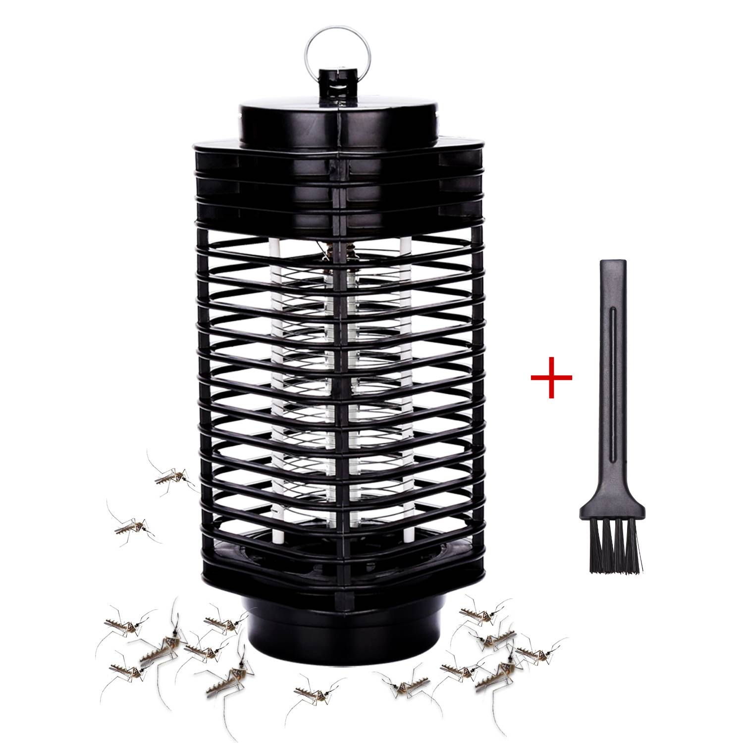 3W Elektrischer Insektenvernichter LED UV-Licht Mückenlampe Insektenfalle Insektenlampe Mückenvernichter Fliegenfalle Moskito Mückenfalle