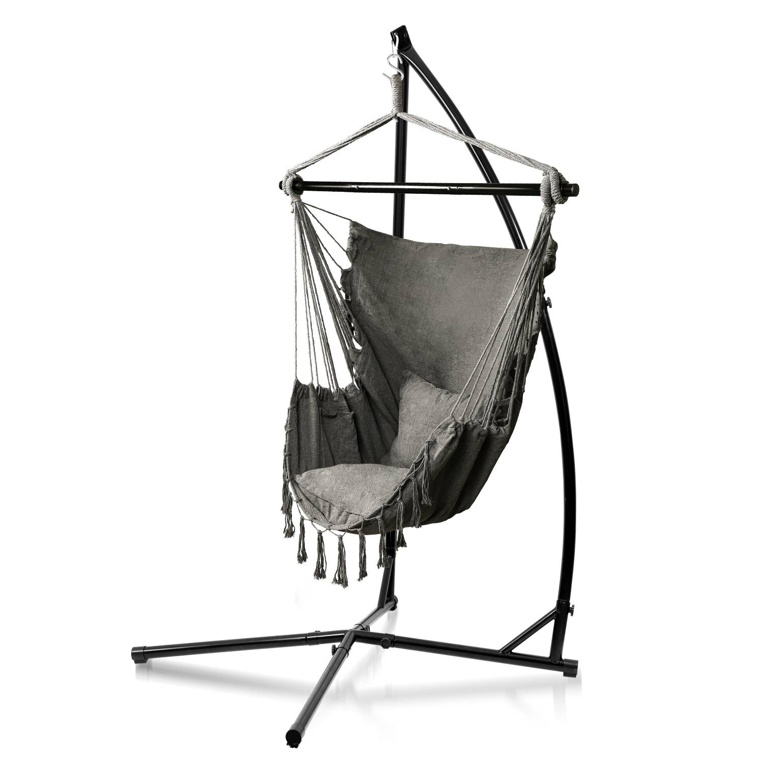 Hängesesselgestell Hängestuhlgestell Hängesesselständer Metall belastbar nur Gestell bis 150kg