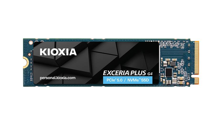 Kioxia Exceria Plus G4 Series LVD10Z001TG8 - SSD - 1 TB - intern - M.2 2280 - PCI Express 5.0 x4 (NVMe)