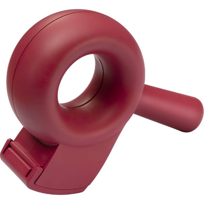 helit Handabroller "the bagel" für Verpackungsklebeband, rot