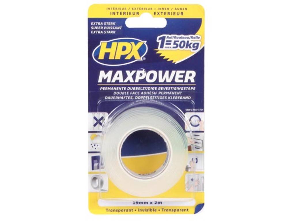 Doppelseitiges klebeband - 19mm x 2m