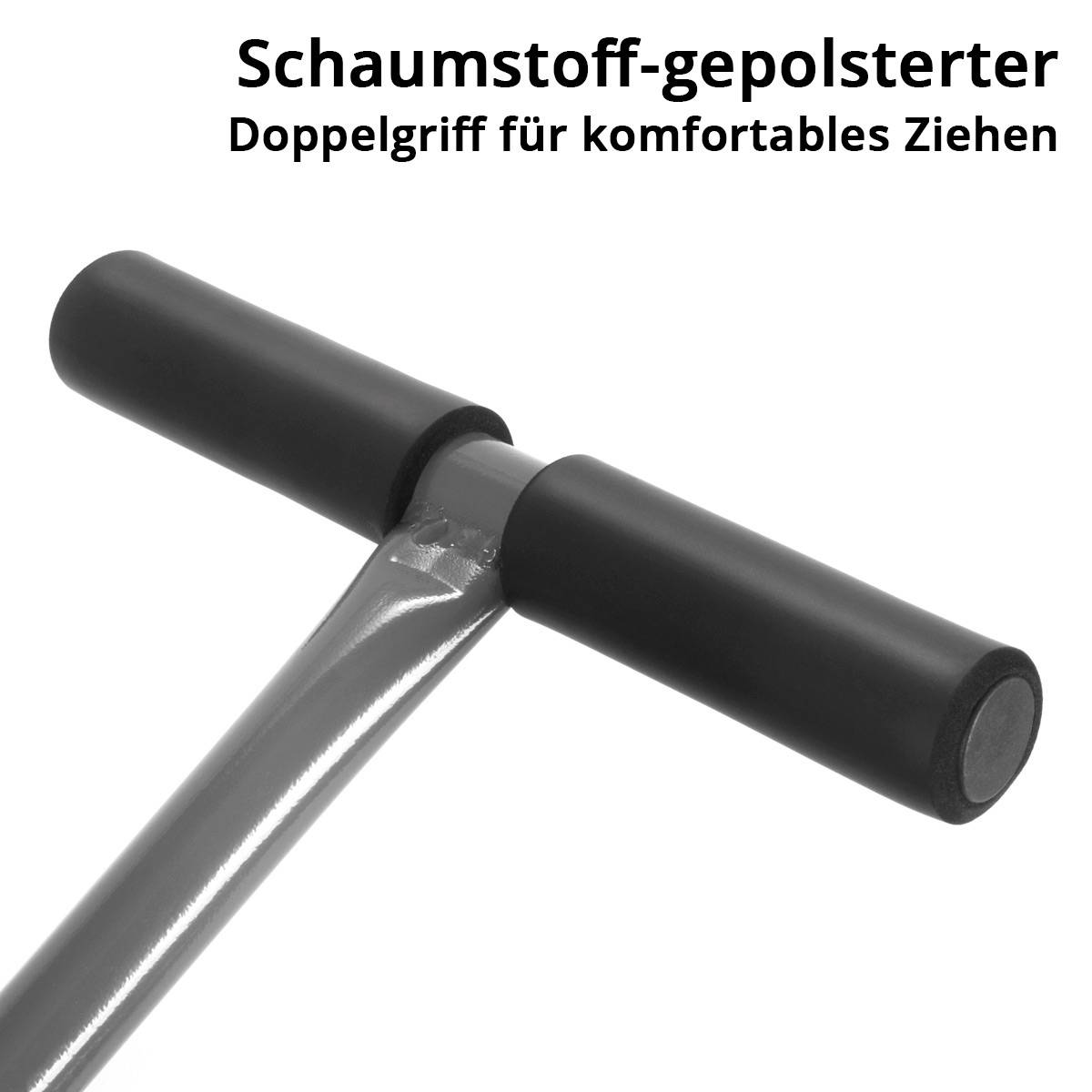 STAHLWERK Rollwagen TR-250 ST mit Handgriff 250 kg Tragkraft Plattformwagen