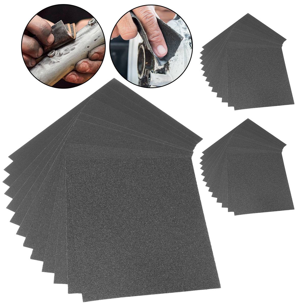 STAHLWERK Schleifpapier 36er Set Siliziumcarbid