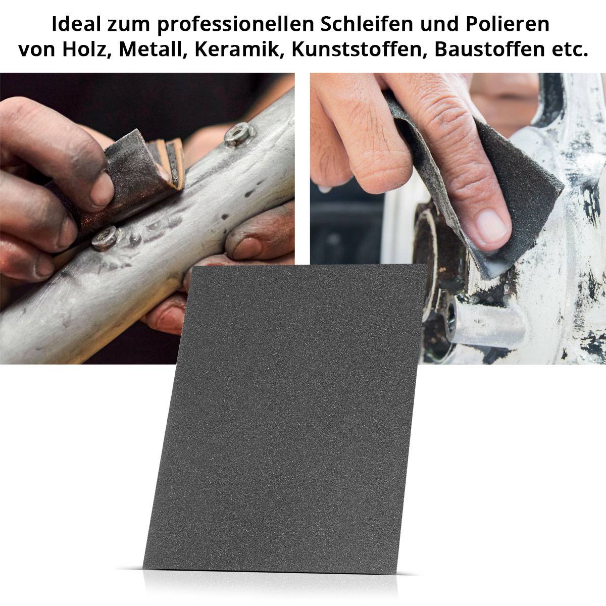STAHLWERK Schleifpapier 36er Set Siliziumcarbid