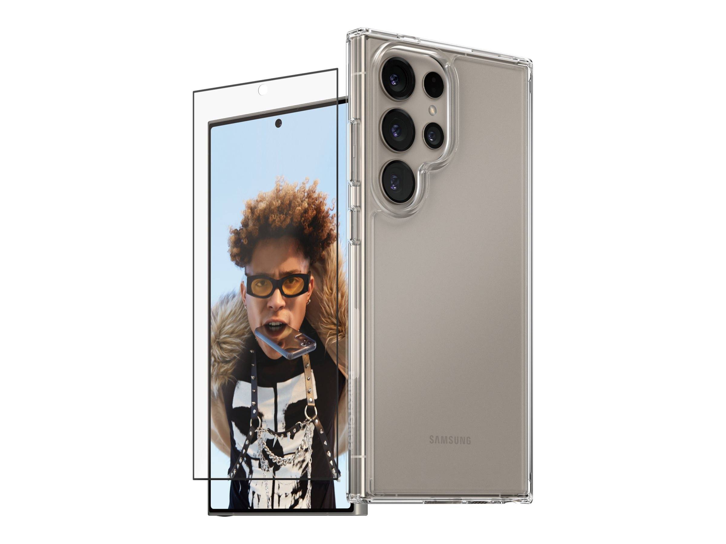 PANZERGLASS - CARE by PanzerGlass X-Ray - Hintere Abdeckung für Mobiltelefon - 2-in-1 - 100 % recyceltes thermoplastisch