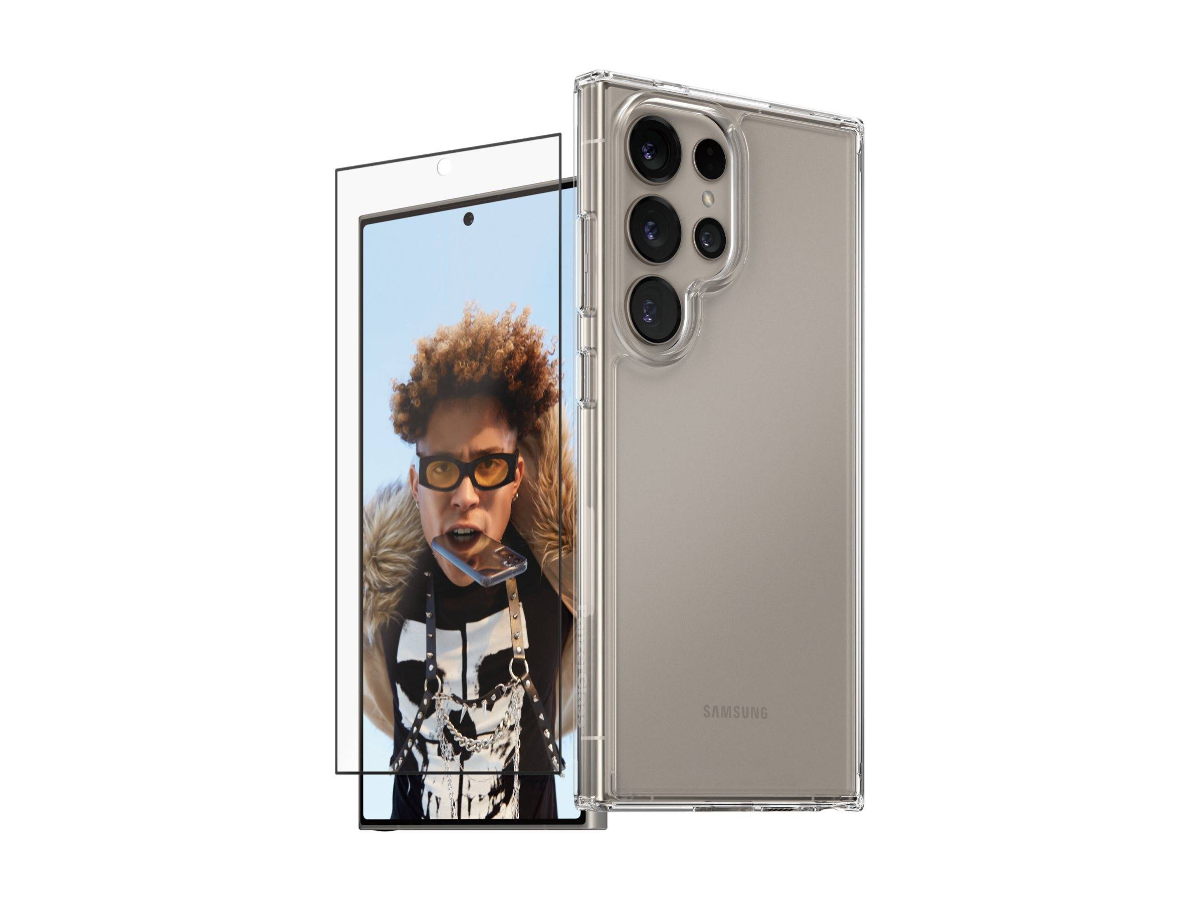 PANZERGLASS - CARE by PanzerGlass X-Ray - Hintere Abdeckung für Mobiltelefon - 2-in-1 - 100 % recyceltes thermoplastisch