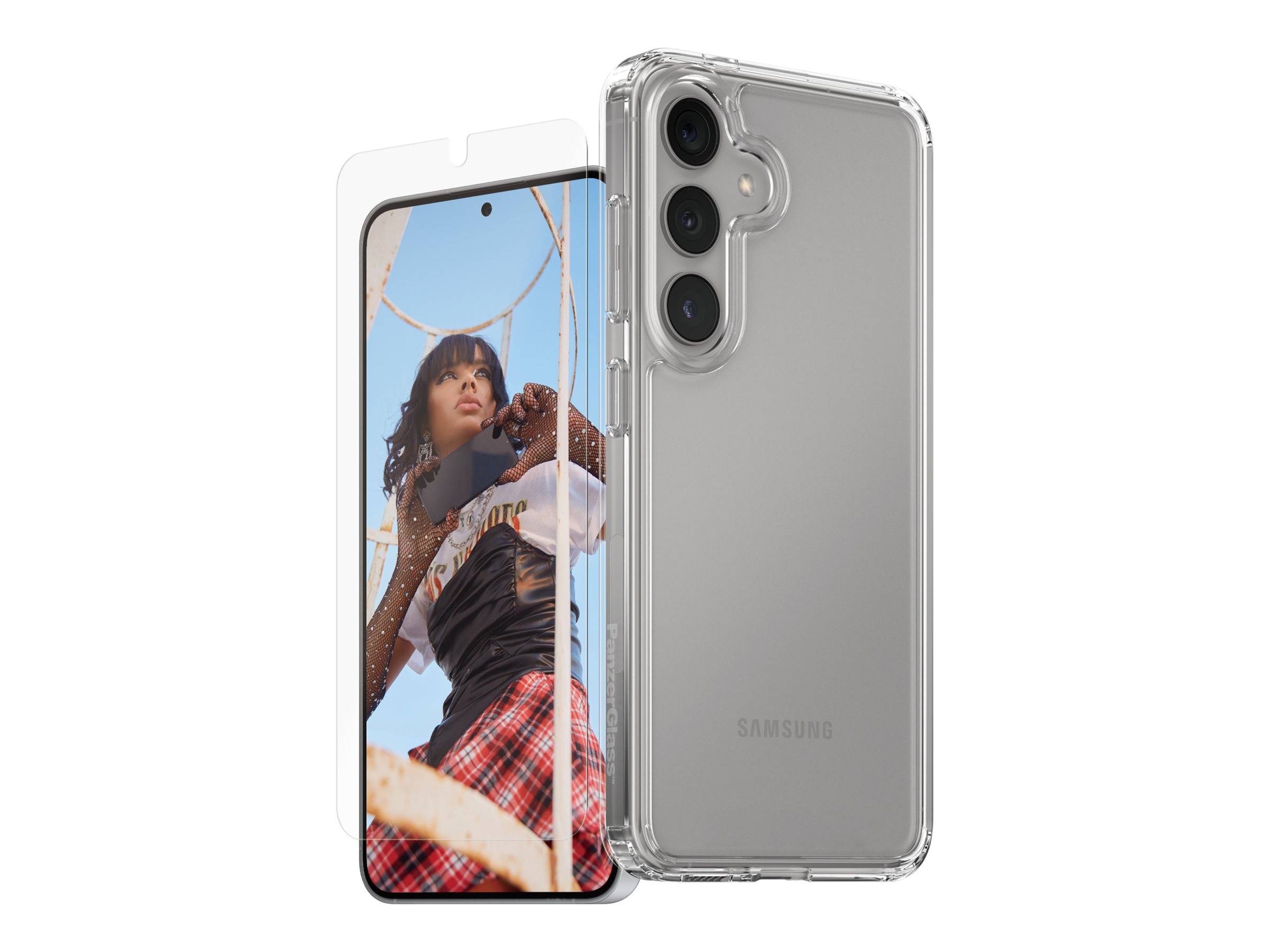 PANZERGLASS - CARE by PanzerGlass X-Ray - Hintere Abdeckung für Mobiltelefon - 2-in-1 - 100 % recyceltes thermoplastisch