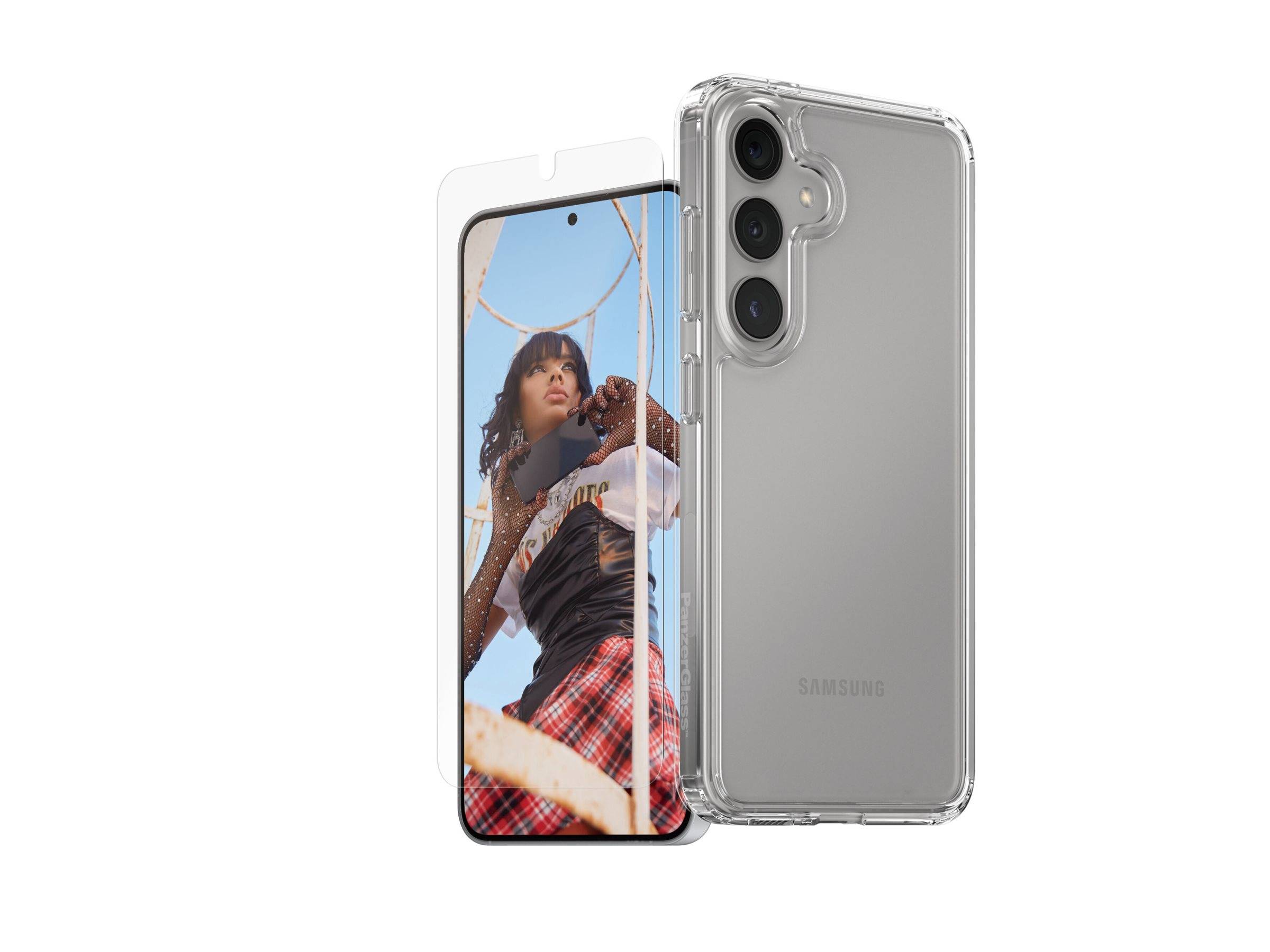 PANZERGLASS - CARE by PanzerGlass X-Ray - Hintere Abdeckung für Mobiltelefon - 2-in-1 - 100 % recyceltes thermoplastisch