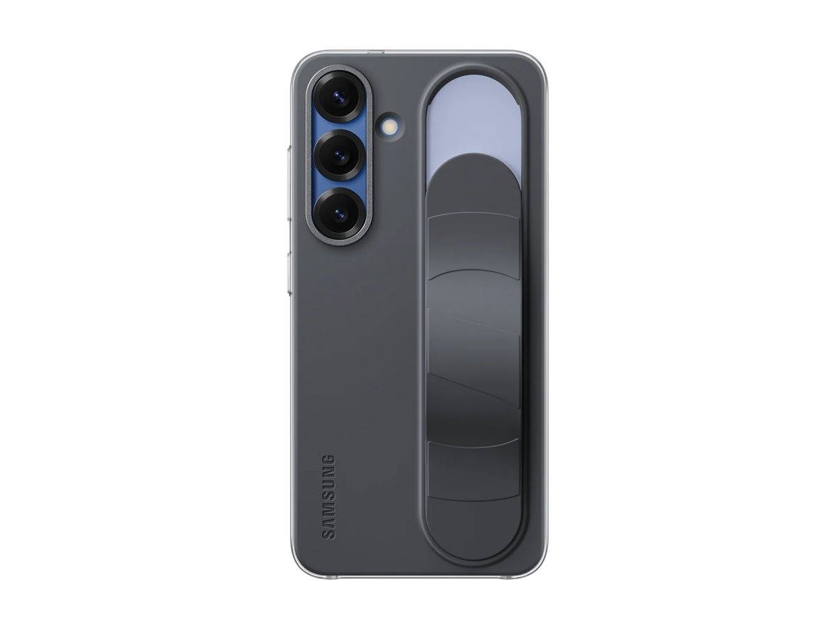 Samsung Standing Grip Case EF-GS931CBEGWW Silikonhülle Halterung/Ständer Galaxy S25 - Schwarz