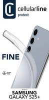 Cellularline Fine Case fr Samsung S25+ Clear