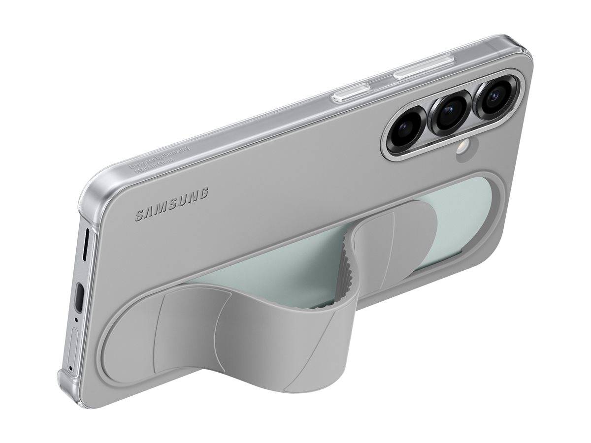Samsung Standing Grip Case EF-GS931CJEGWW Silikonhülle Halterung/Ständer Galaxy S25 - Grau