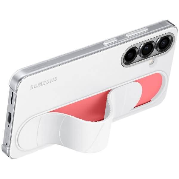 Samsung Standing Grip Case für Galaxy S25, White