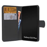 PEDEA Book Cover Classic für Samsung Galaxy S25+ 5G, schwarz
