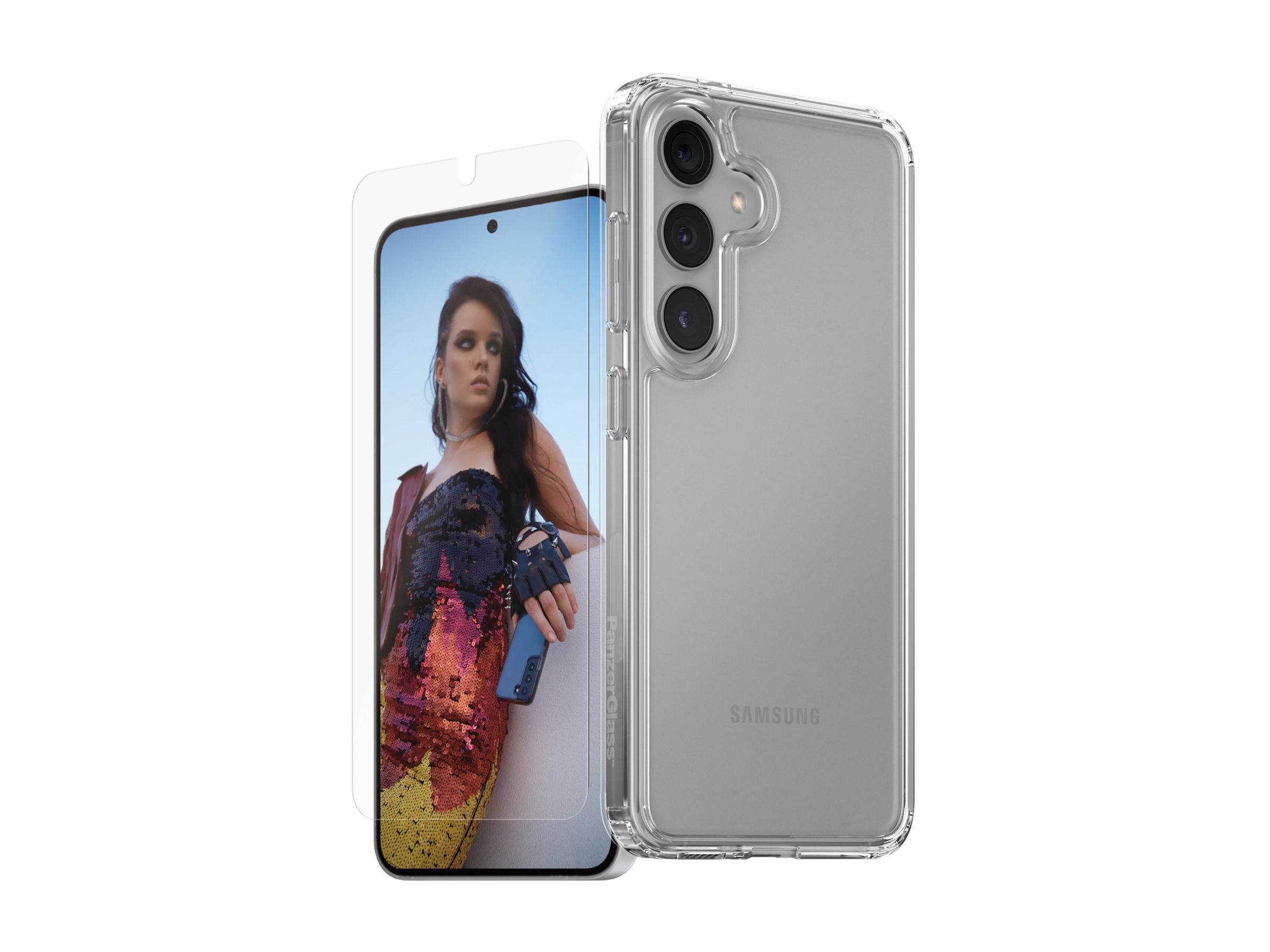 PANZERGLASS - CARE by PanzerGlass - Hintere Abdeckung für Mobiltelefon - Thermoplastisches Polyurethan (TPU)