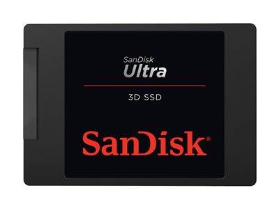 SANDISK Ultra 3D 500GB 6,35cm 2,5Zol SSD Eingabe / Ausgabe Festplatten Interne