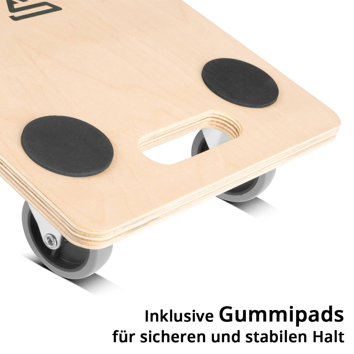 STAHLWERK Rollwagen TRS-250 ST mit Handgriff 250 kg Tragkraft Plattformwagen