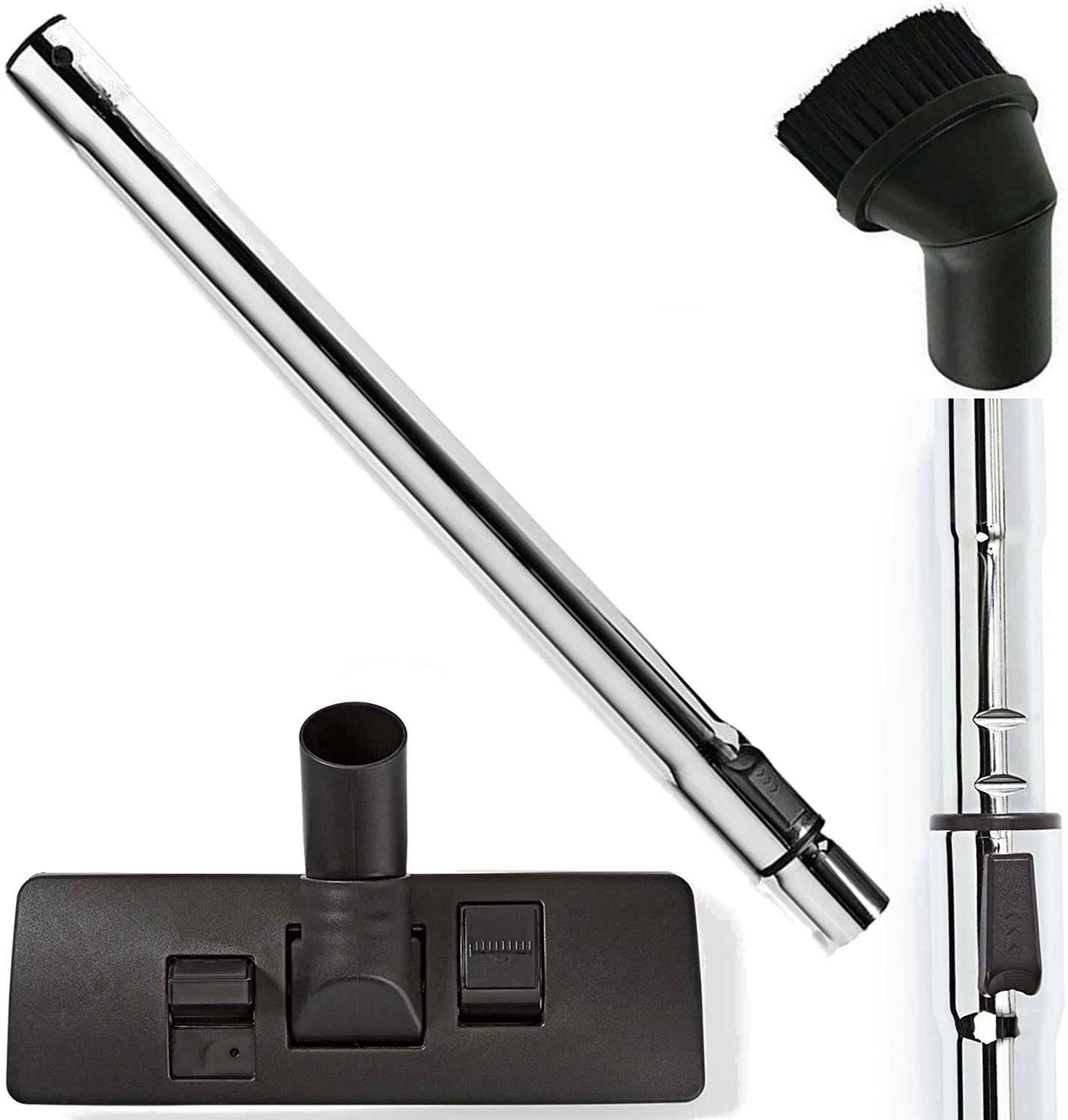 35mm Staubsaugerrohr Staubsaugerdüse Düse Staubsaugerzubehör für Staubsauger Quigg Compact Home eco 2 Top N 1600 Varia