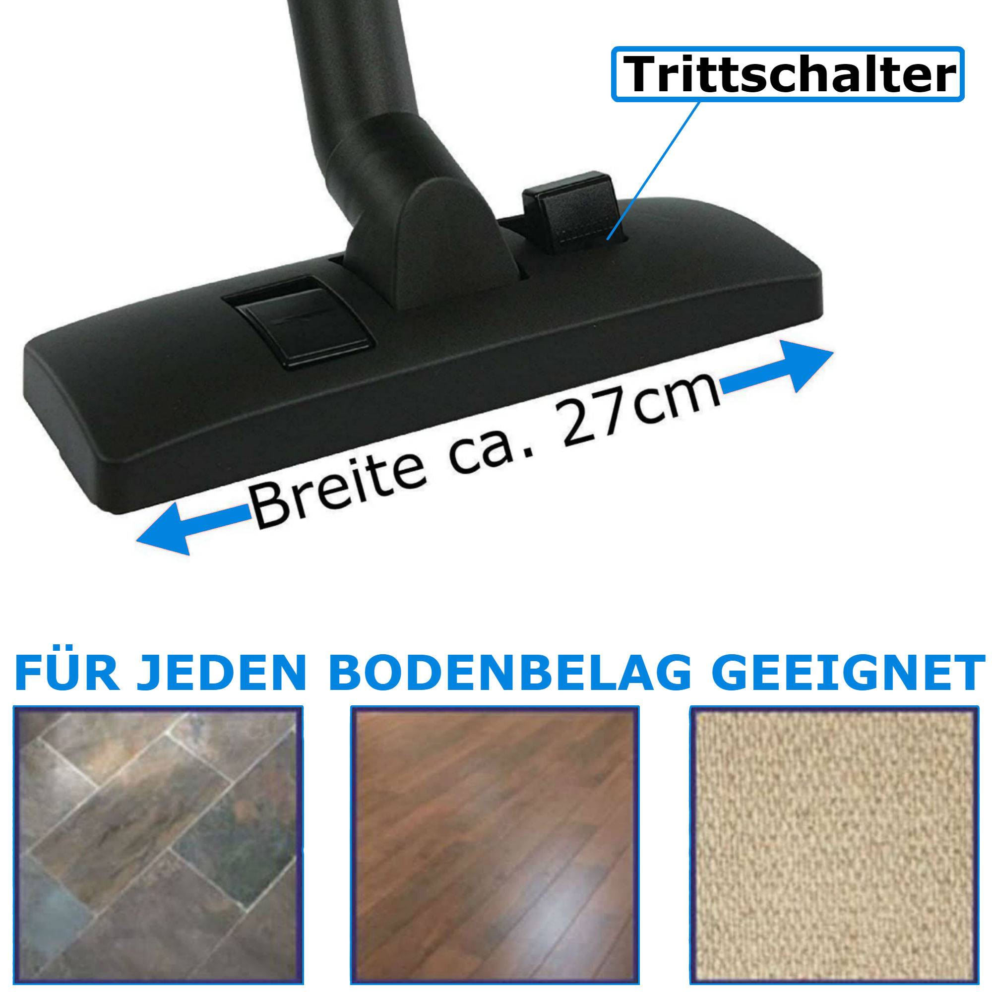 Kombidüse Staubsaugerdüse Düse Staubsaugerzubehör Zubehör für Hitachi CV 100 190 200 300 400 P 940 950 Staubsauger Düse