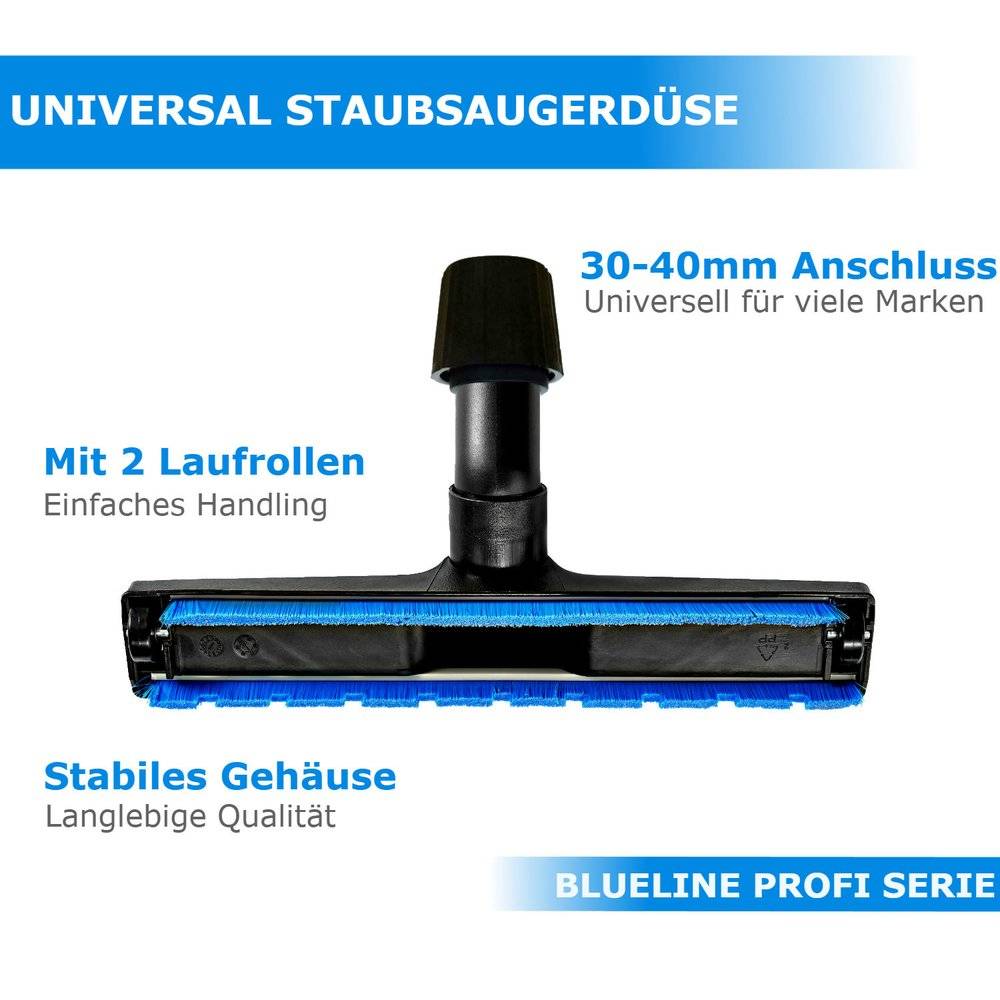 Hartboden Staubsaugerdüse Bodendüse Staubsaugerzubehör Zubehör Staubsaugerersatzteile für Taski Baby Bora vacumat
