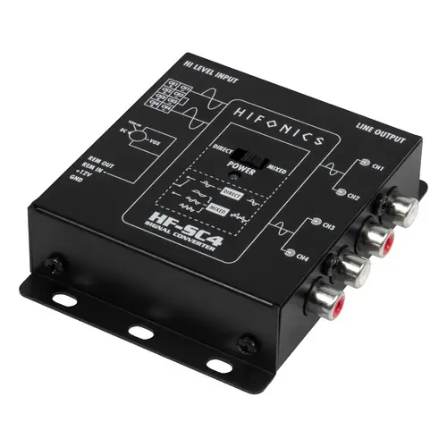 4CH High to Low Level Converter HF-SC4 (mit EPS) 4CH High to Low Level Converter HF-SC4 (mit EPS)