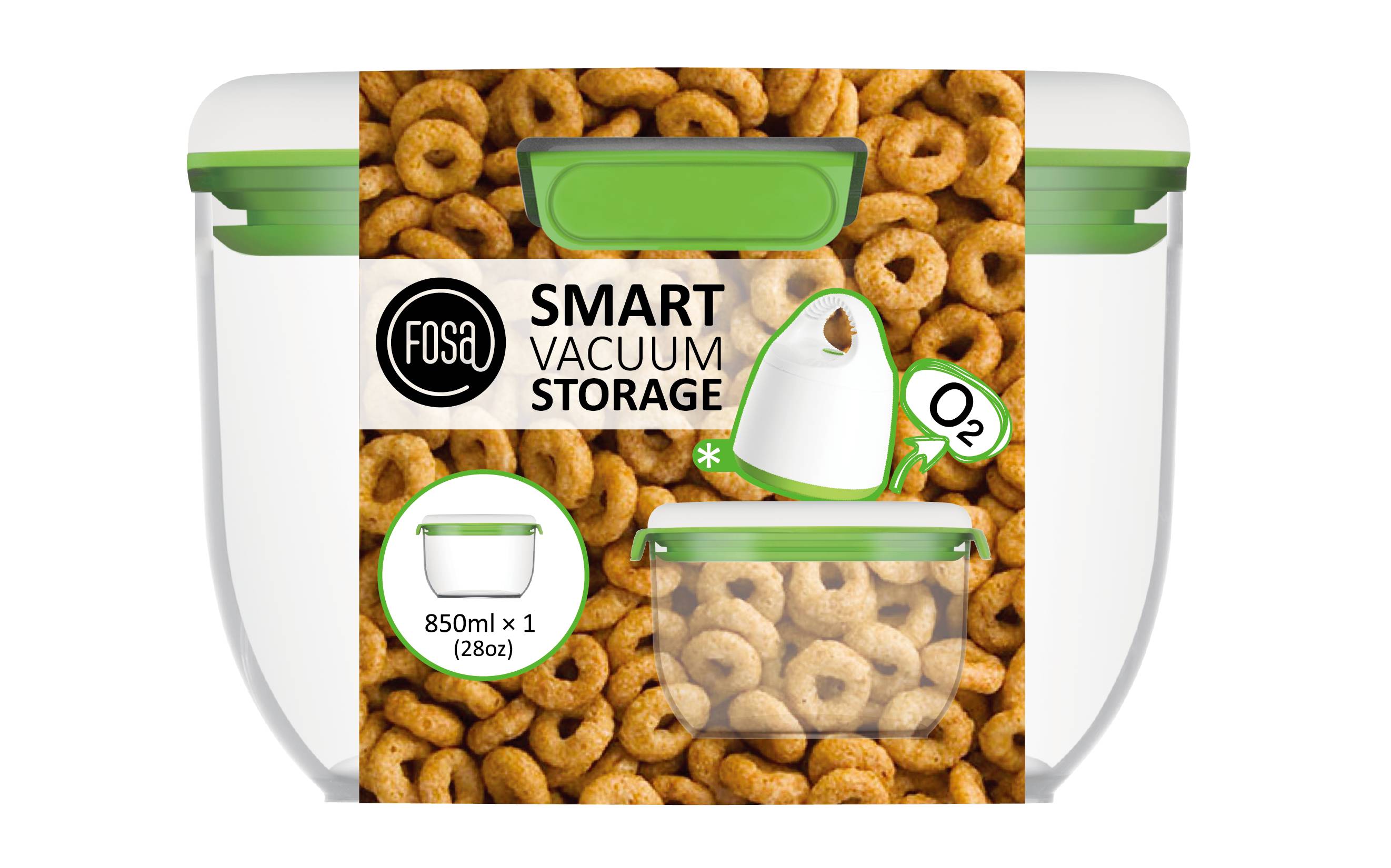 Madrid Behälter rund 850ml