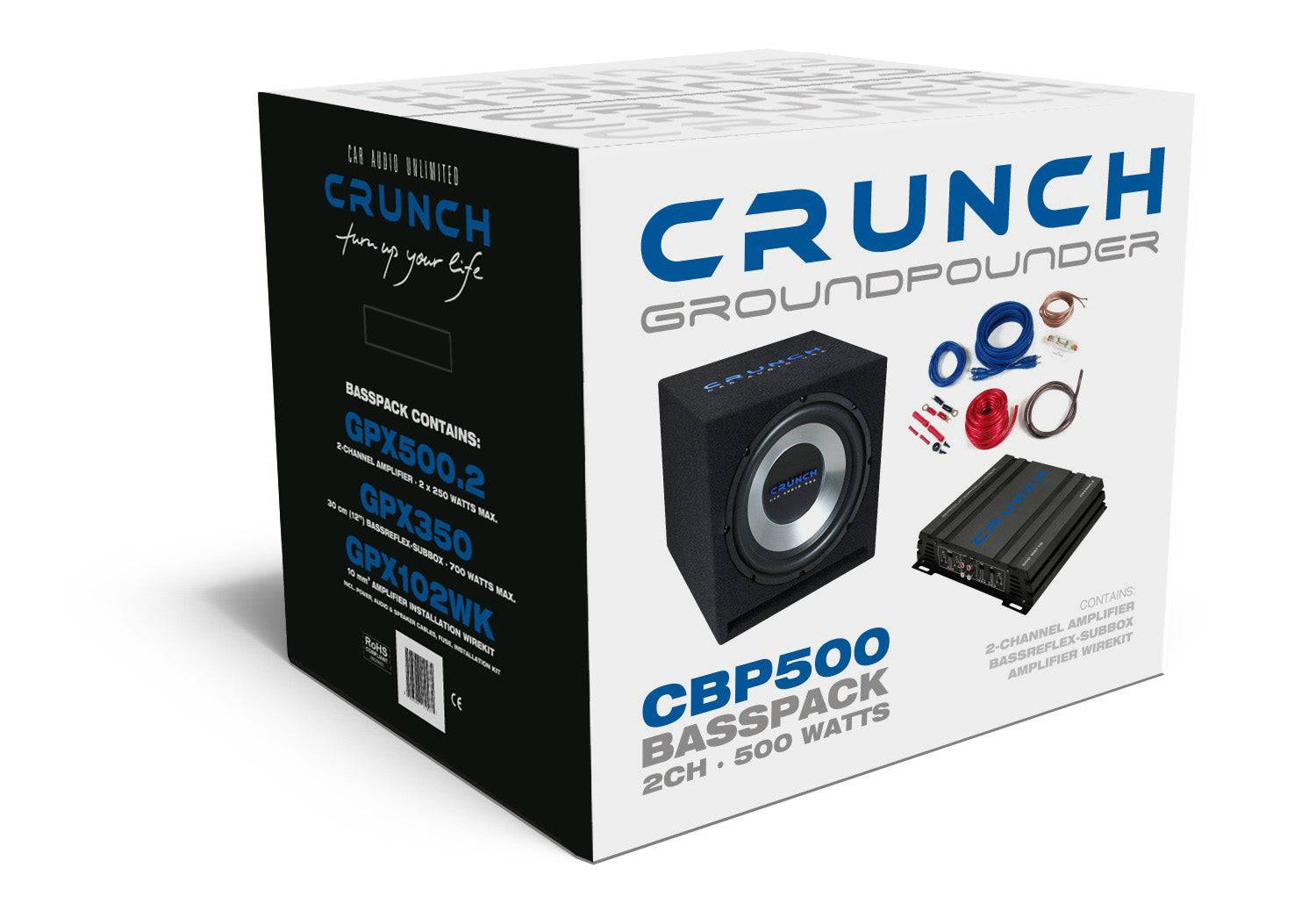 GROUNDPOUNDER Basspack 2CH CBP500