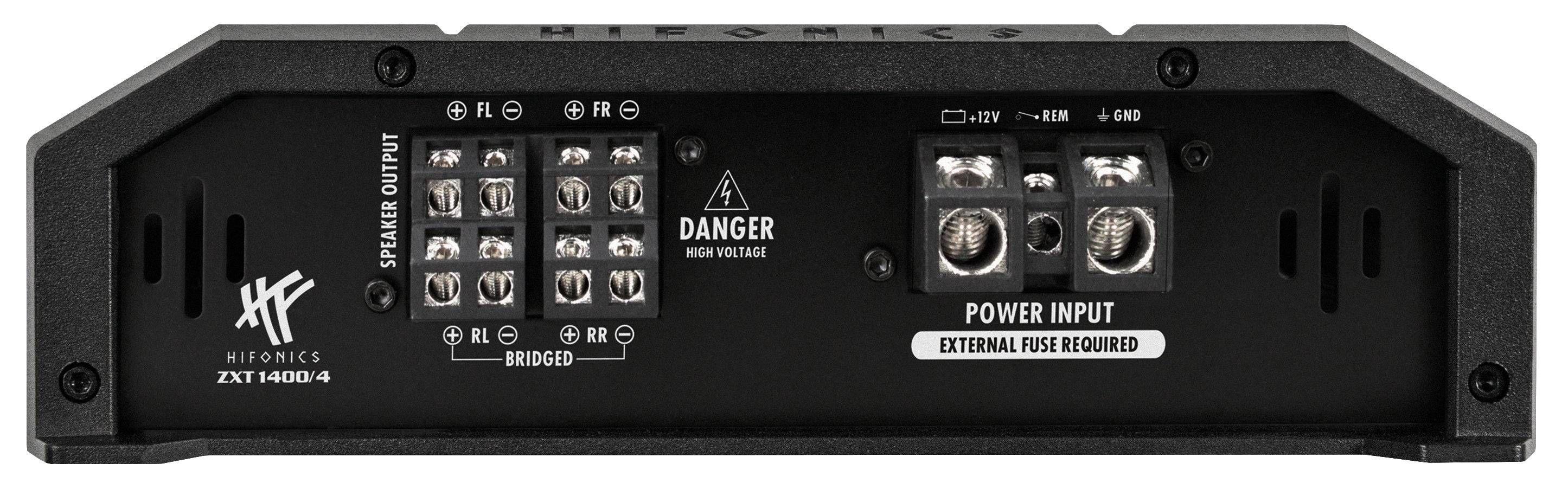 ZEUS EXTREME 4CH Class-D Amp ZXT1400/4 | 4-Kanal Ultra Class-D Verstärker | 1.400 Watt RMS