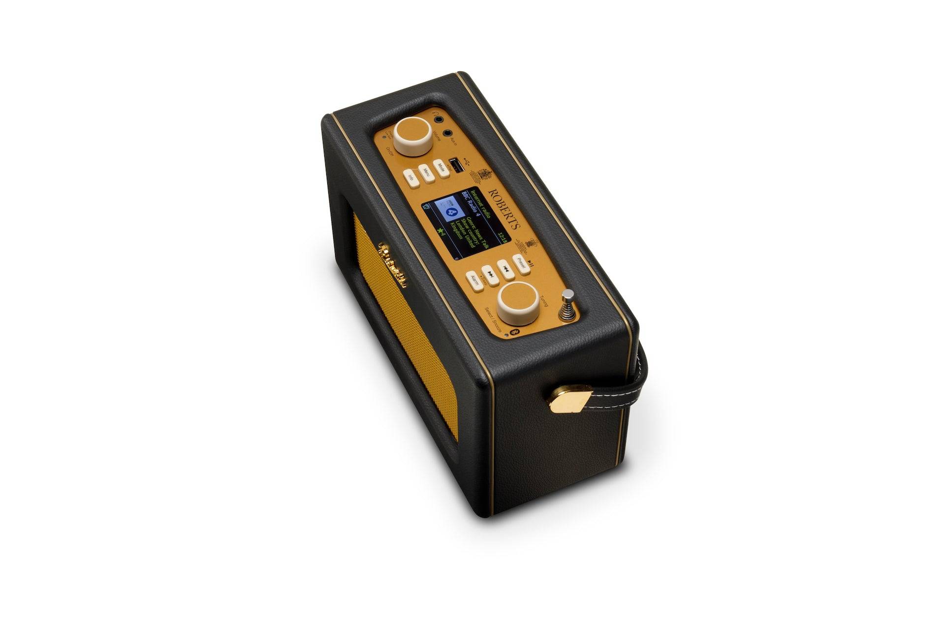 Revival iStream3L | black | tragbares DAB+/FM Radio mit WLAN