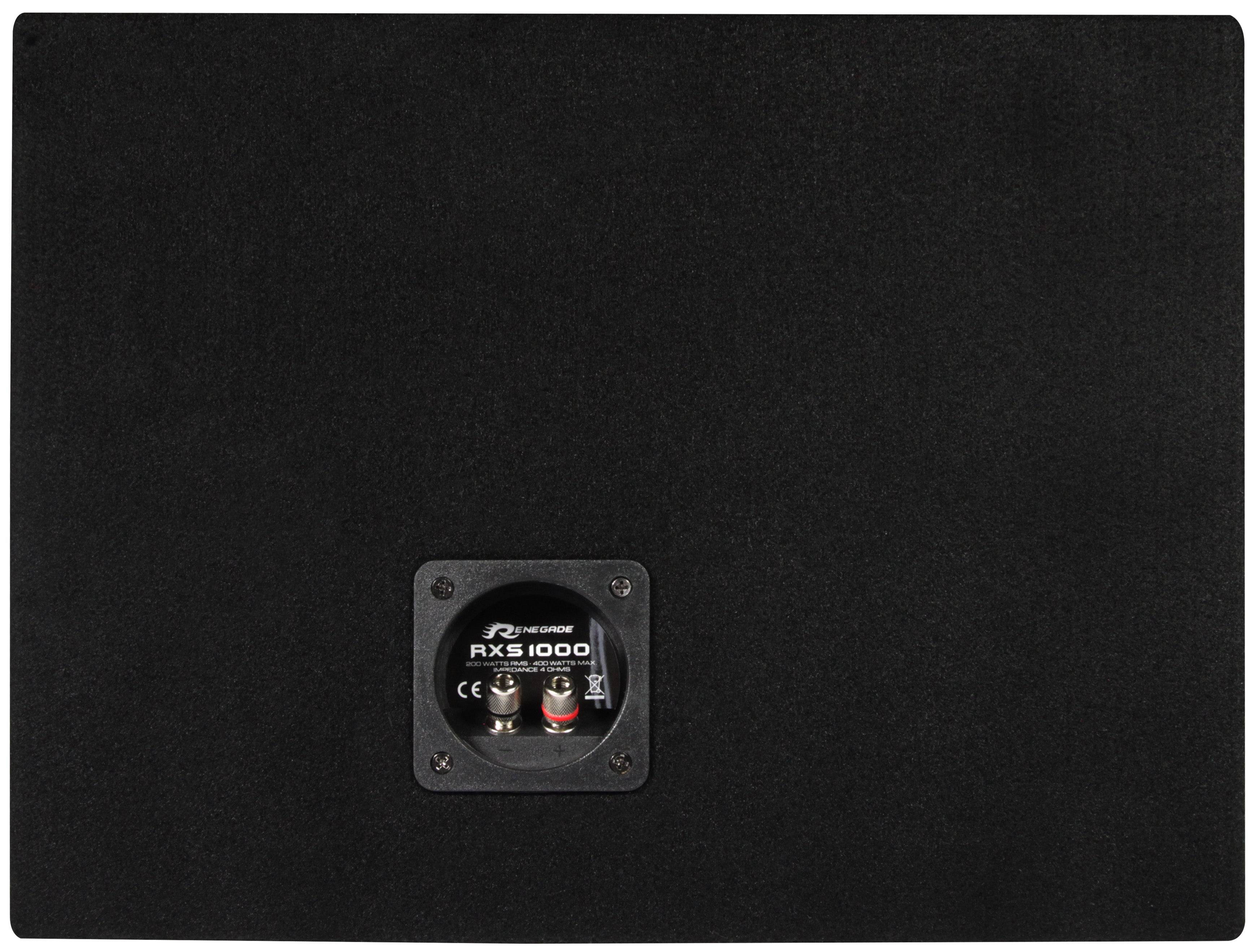 RENEGADE Subwoofer-Box RXS1000