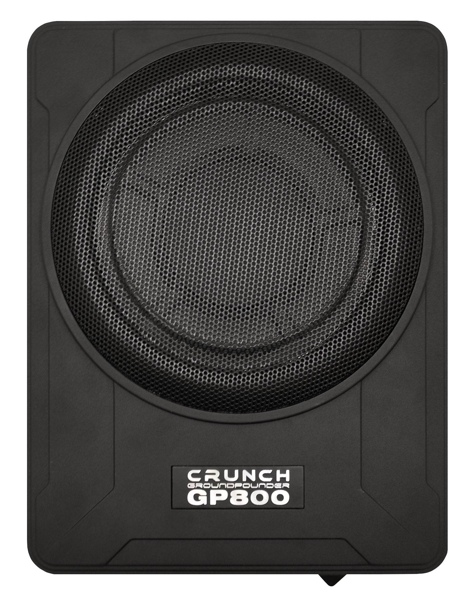 GROUNDPOUNDER Aktiv-Subwoofer GP800v2 | Aktiv Untersitzsubwoofer | 100 Watt RMS