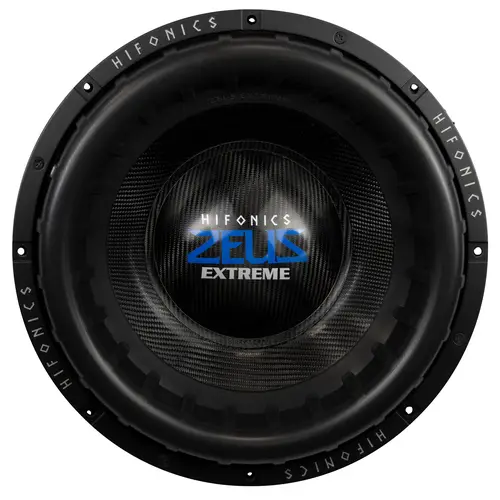 ZEUS XTreme Woofer ZXT-15D2 | SPL Subwoofer | 38cm (15") | 3.500 Watt RMS ZEUS XTreme Woofer ZXT-15D2 | SPL Subwoofer | 38cm (15") | 3.500 Watt RMS