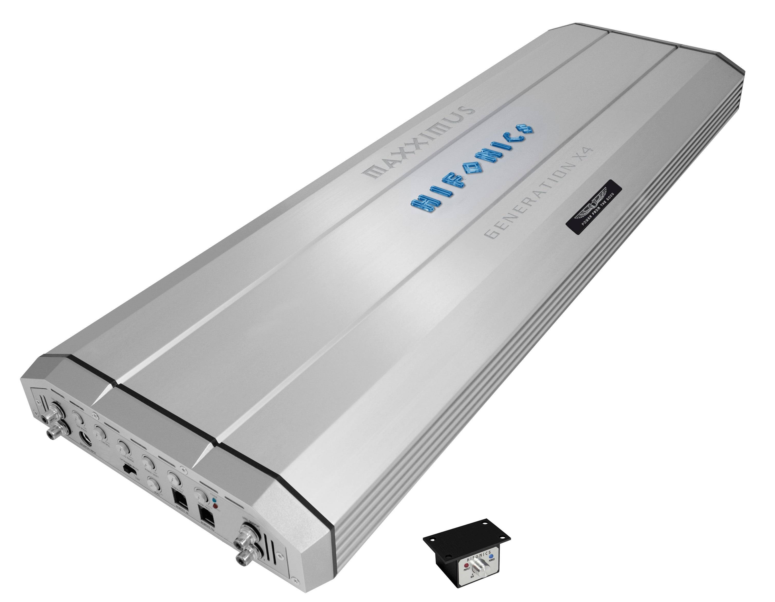 "MAXXIMUS" Digital 2CH Amp GEN-X4 | Dual Mono-Block Ultra Class-D Verstärker | 6.000 Watt RMS