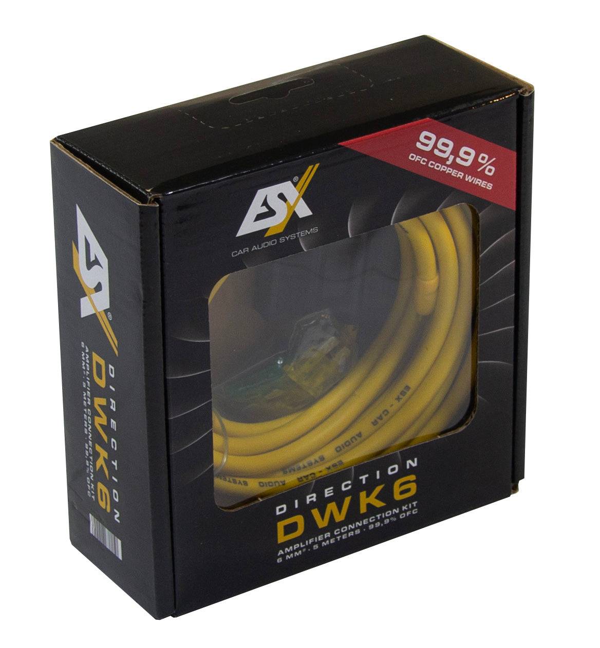 ESX DIRECTION Kabelkit 6 mm² DWK6