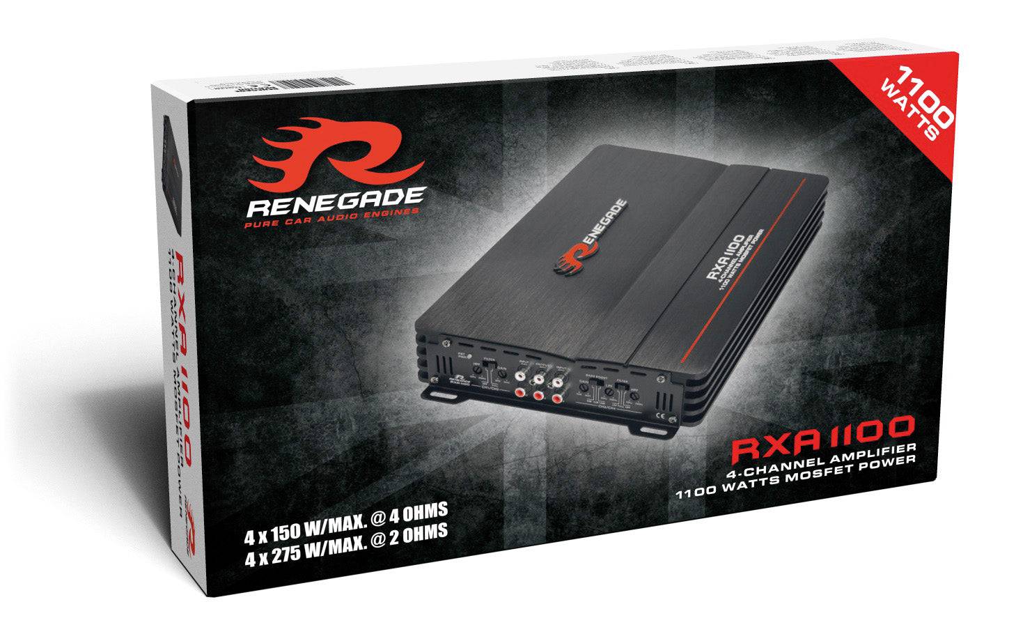 RENEGADE 4CH AMP RXA1100