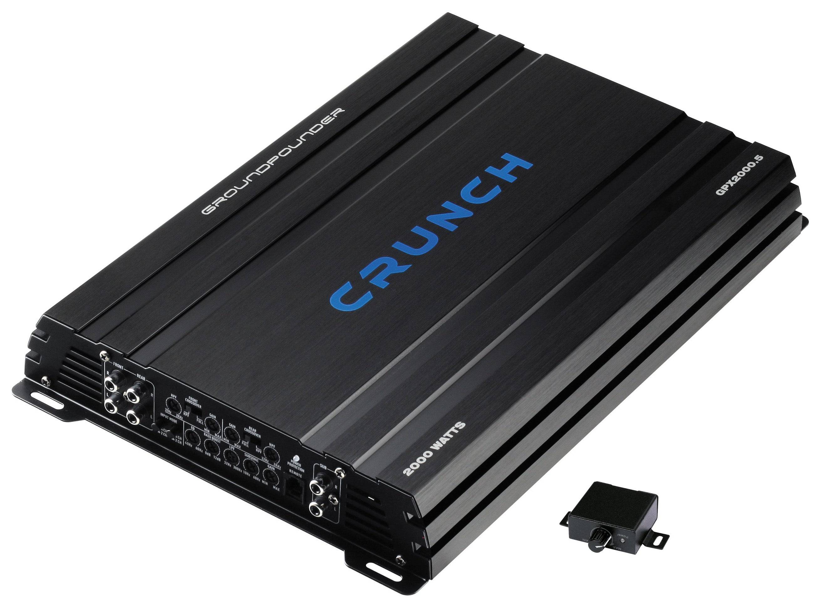 GPX 5CH Hybrid AMP GPX2000.5 | Hybrid 5-Kanal mit Class-D Subkanal | 500 Watt RMS