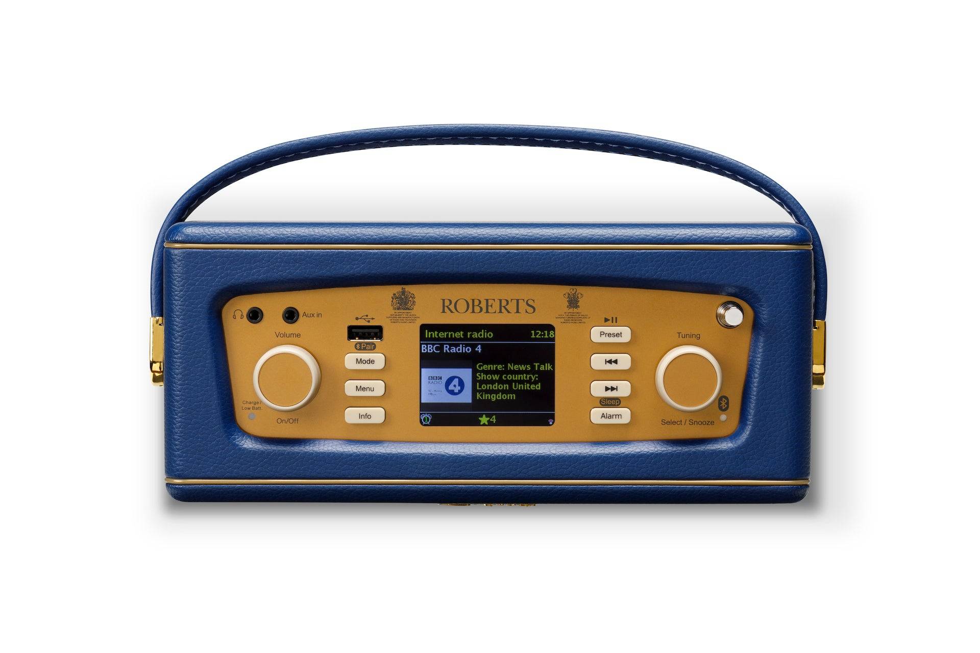 Revival iStream3L | midnight blue | tragbares DAB+/FM Radio mit WLAN
